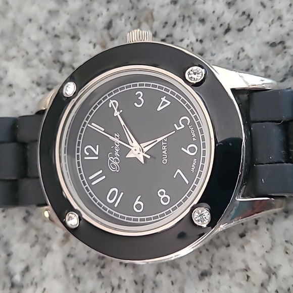 Breda Black and Silver Watch - Picture 6 of 10
